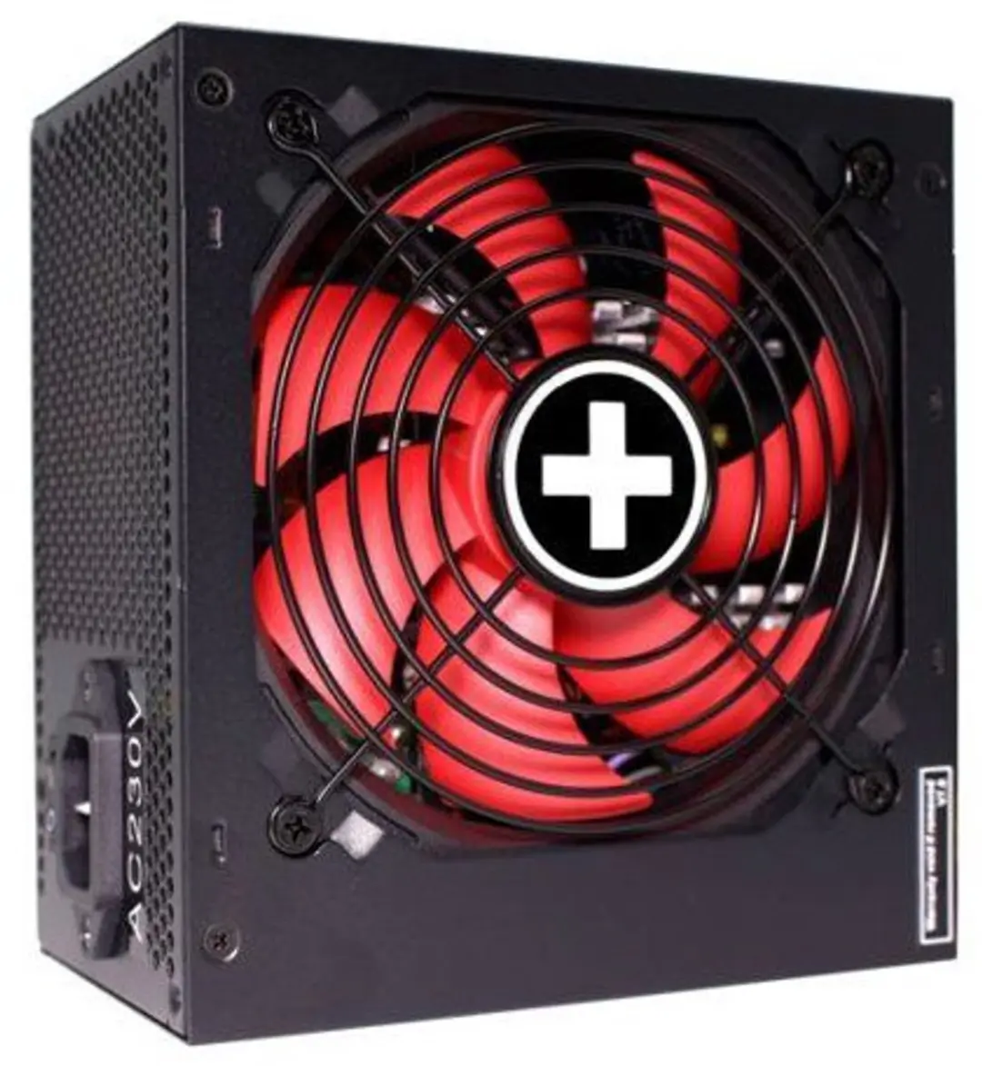 Xilence XN225 XP650R10 Voeding 650W - ATX - Zwart/Rood