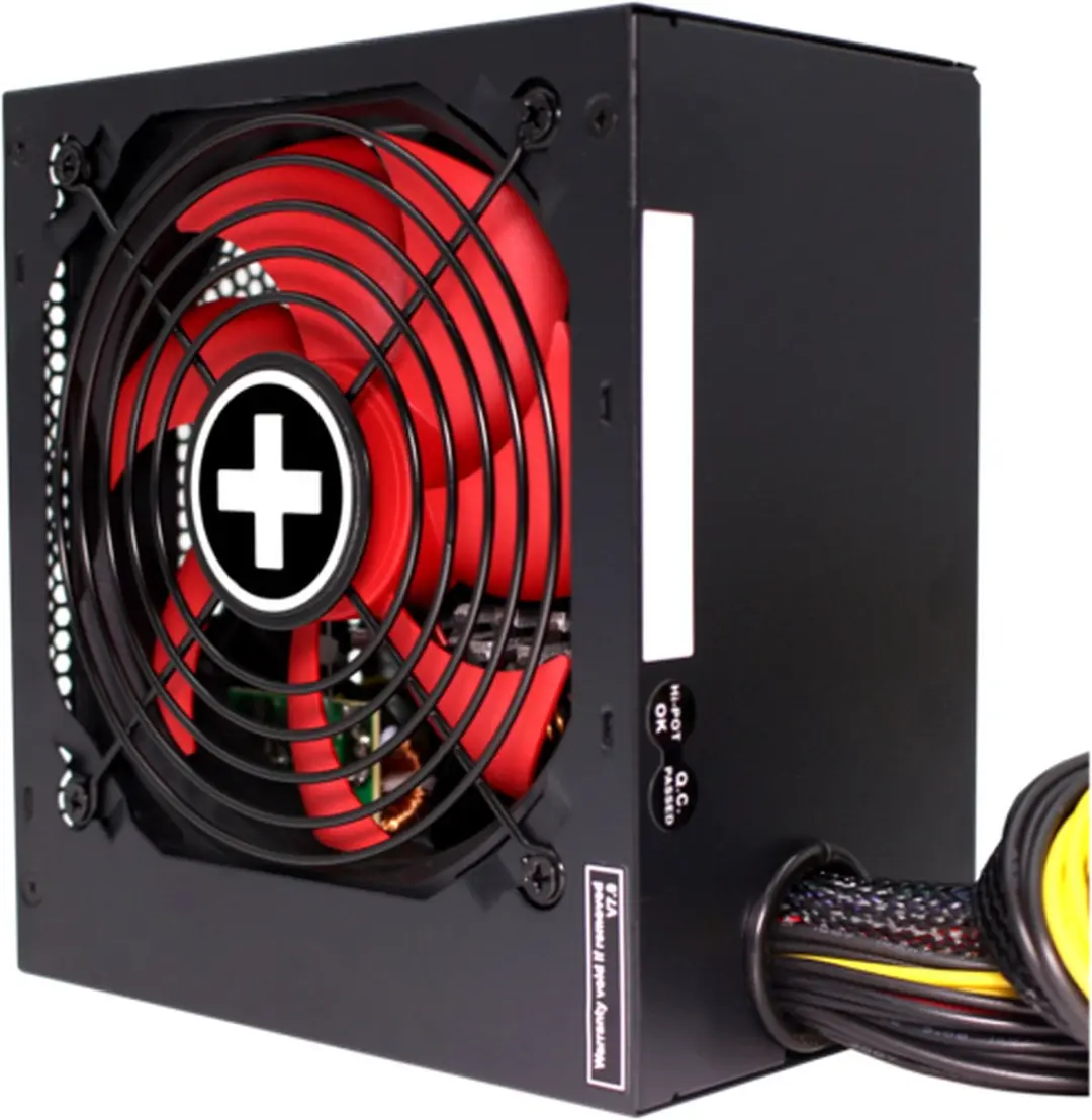 Xilence XN225 XP650R10 Voeding 650W - ATX - Zwart/Rood