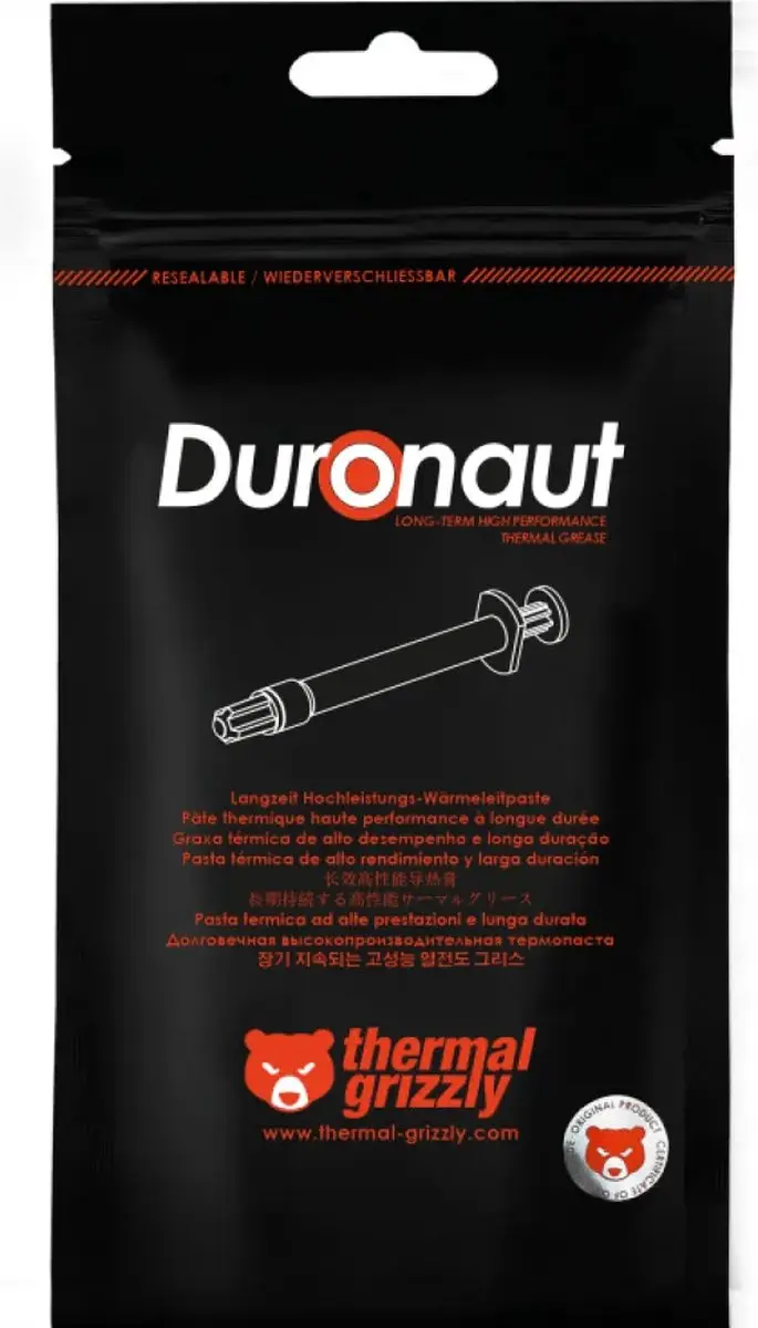 Thermal Grizzly Duronaut Thermische Pasta 6ml - Multicolor