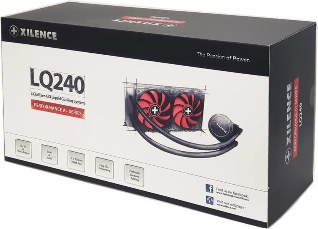 Xilence XC975 Processor Koelset 120mm - 2 Stuks - Zwart