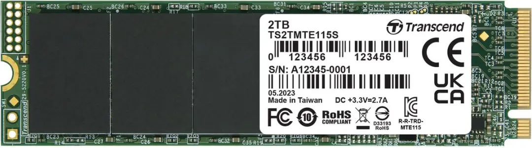 Transcend 115S M.2 2TB