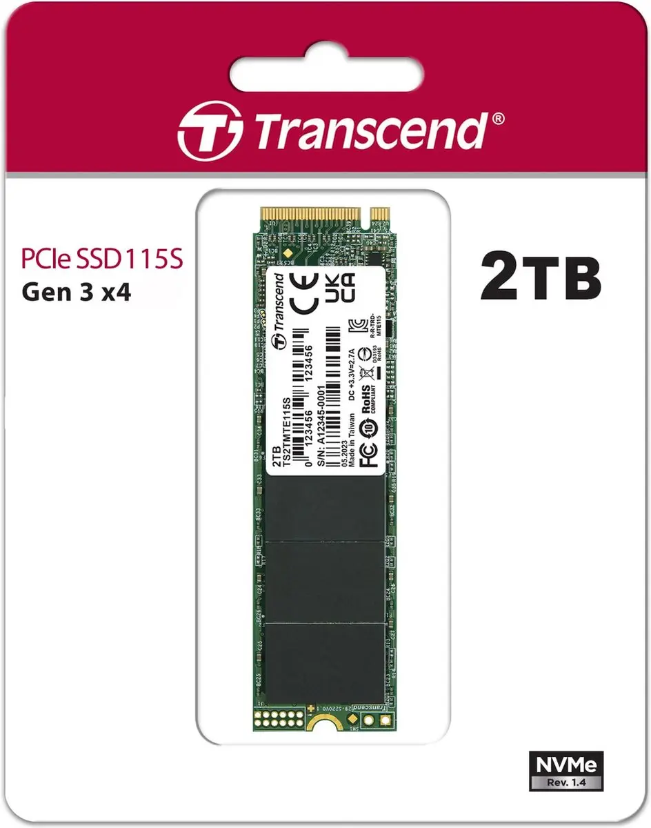 Transcend 115S M.2 2TB - TS2TMTE115S
