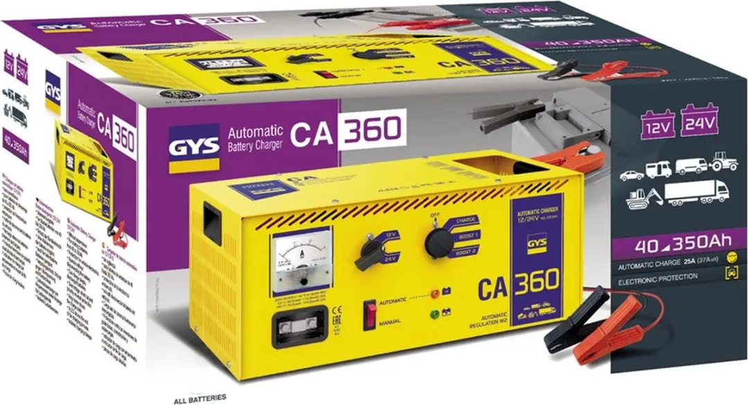 Gys Acculader 12-24V