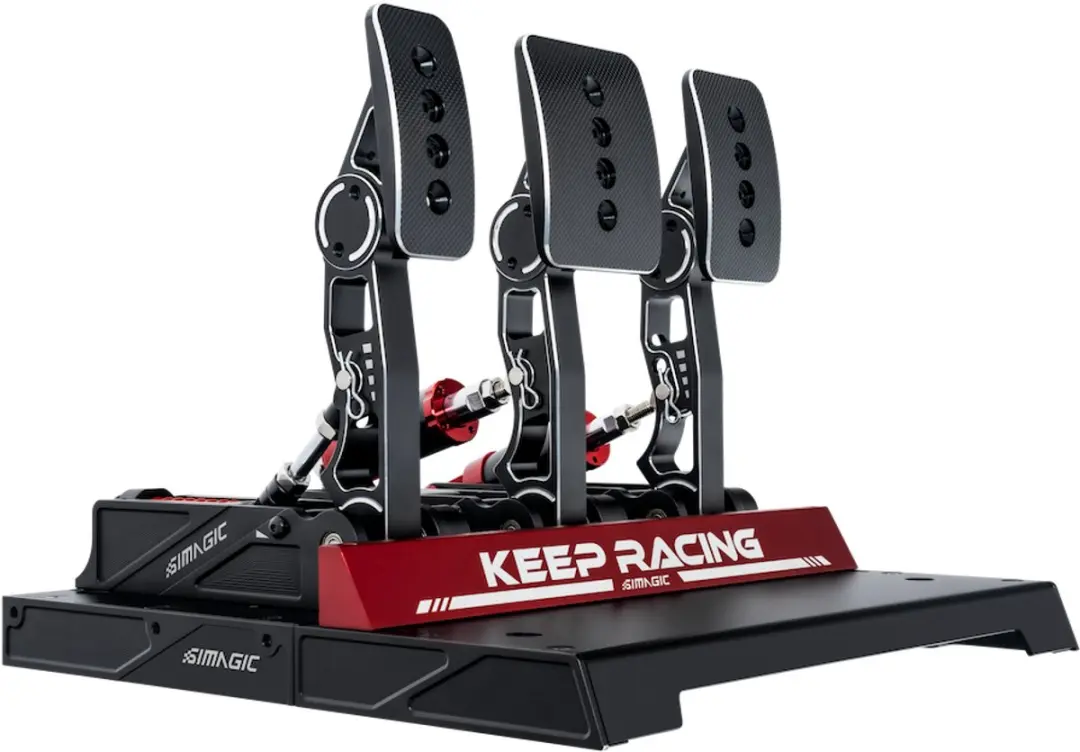 Simagic P1000 Pedaalset - 3 Pedalen Zwart