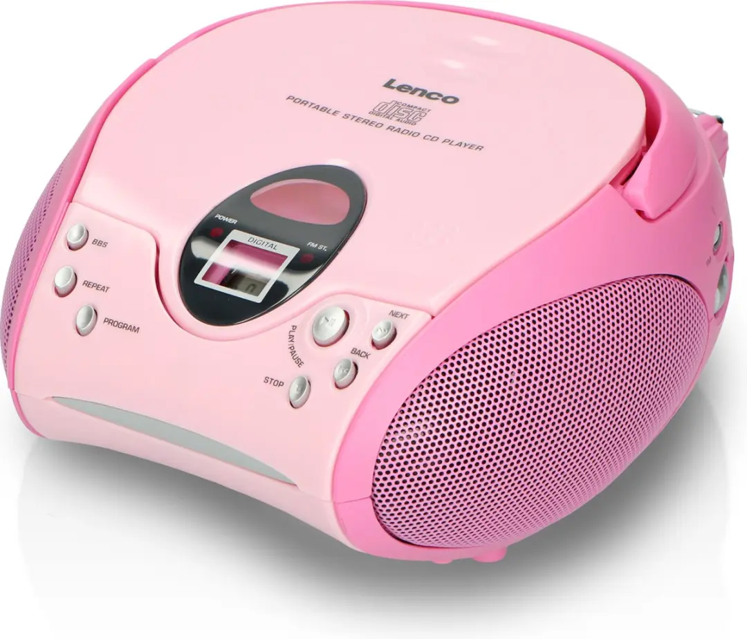 Lenco SCD-24 Draagbare Radio CD-speler