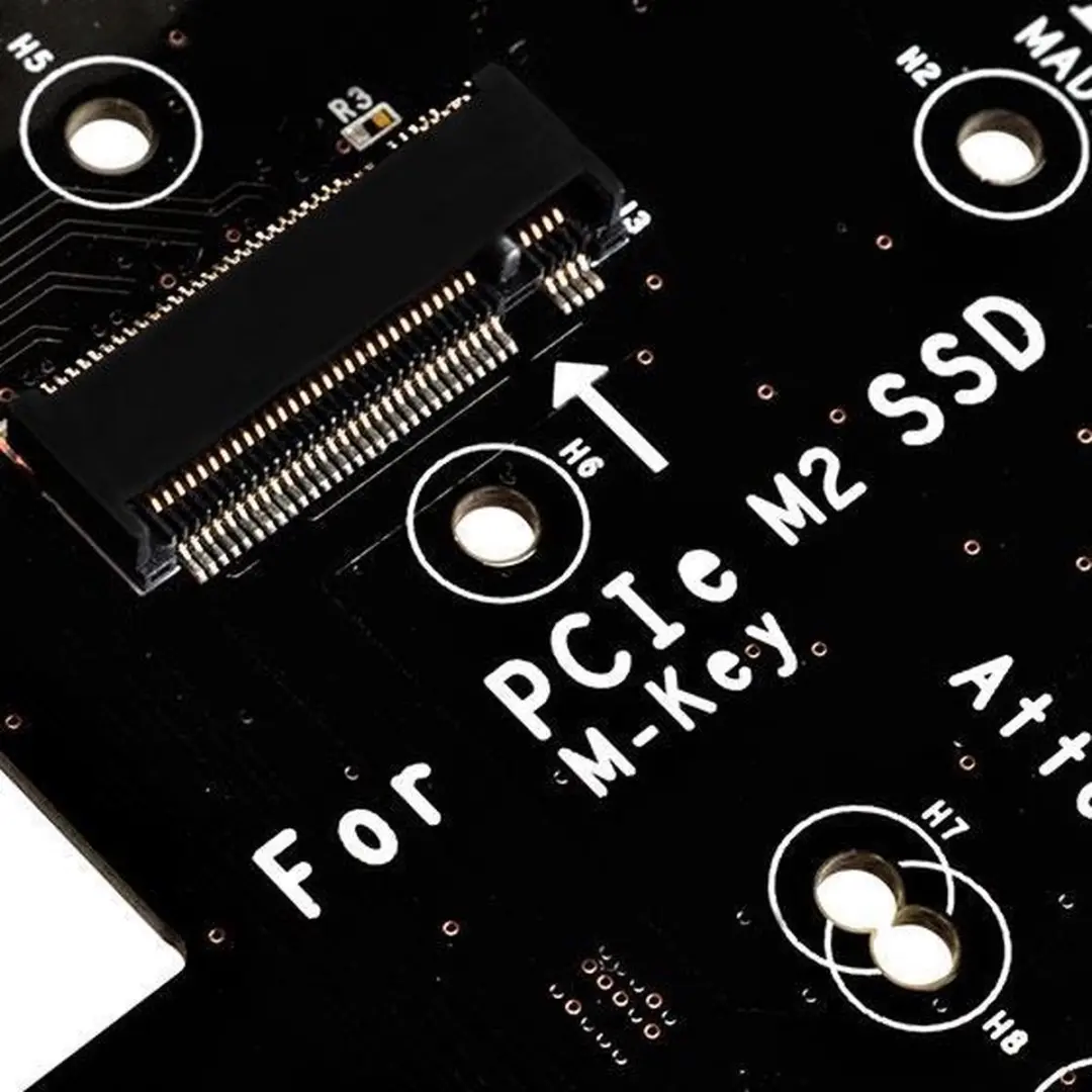 SilverStone ECM20 PCIe SATA Interfacekaart - Zwart