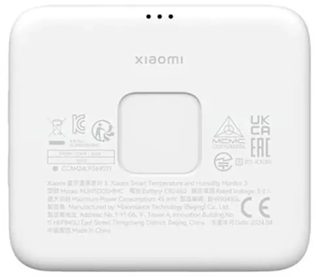 Xiaomi Mi Vochtigheids- en Temperatuursensor - Transparant Wit