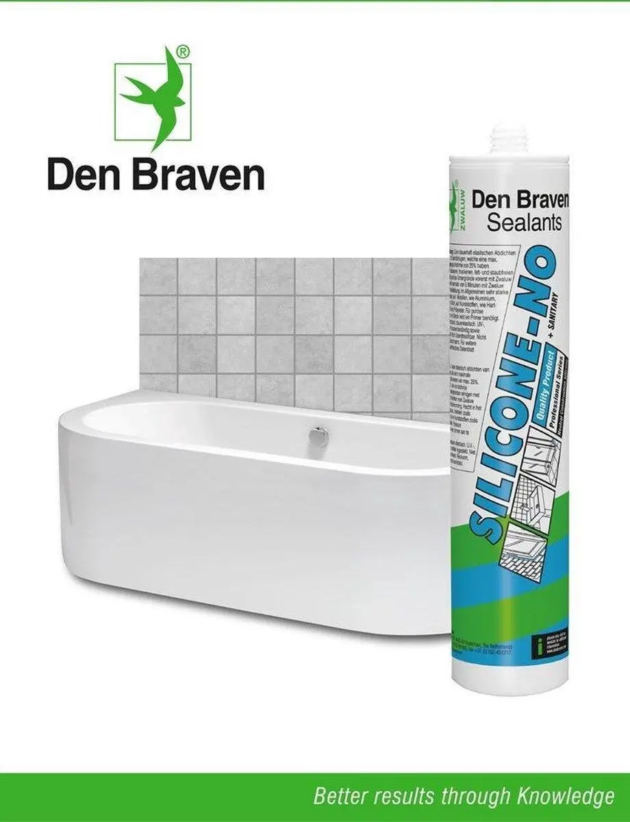 Den Braven Siliconenkit NO Transparant 310ml