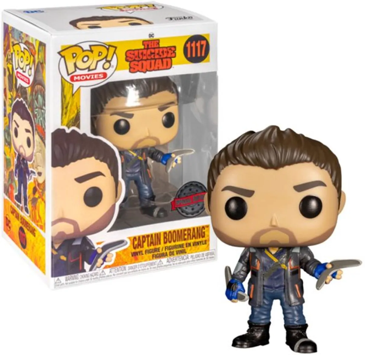 Funko POP! Marvel The Suicide Squad Captain Boomerang