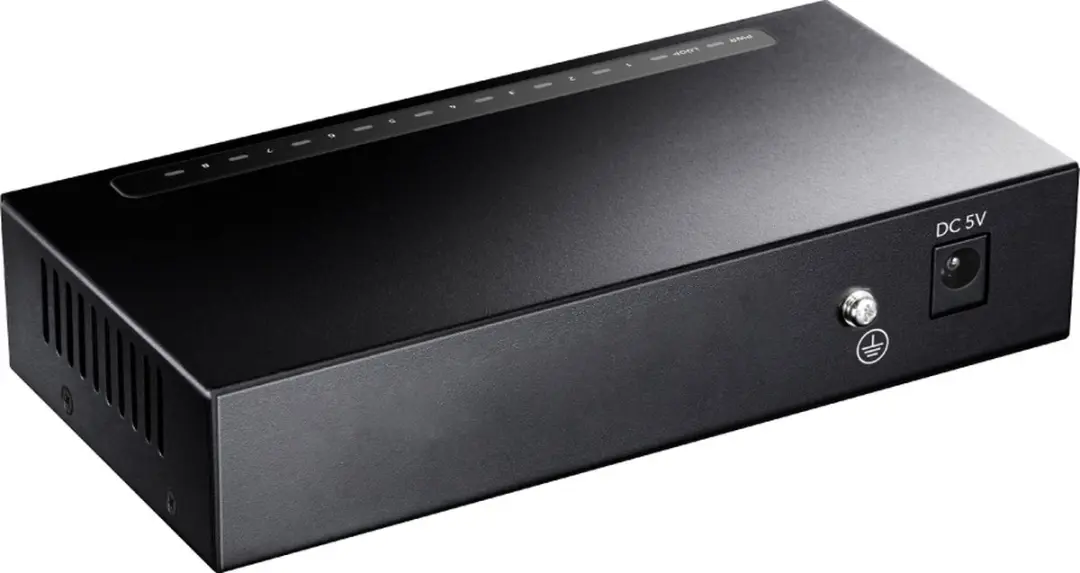 Cudy GS108 8-Poorts Unmanaged Netwerk Switch - Zwart