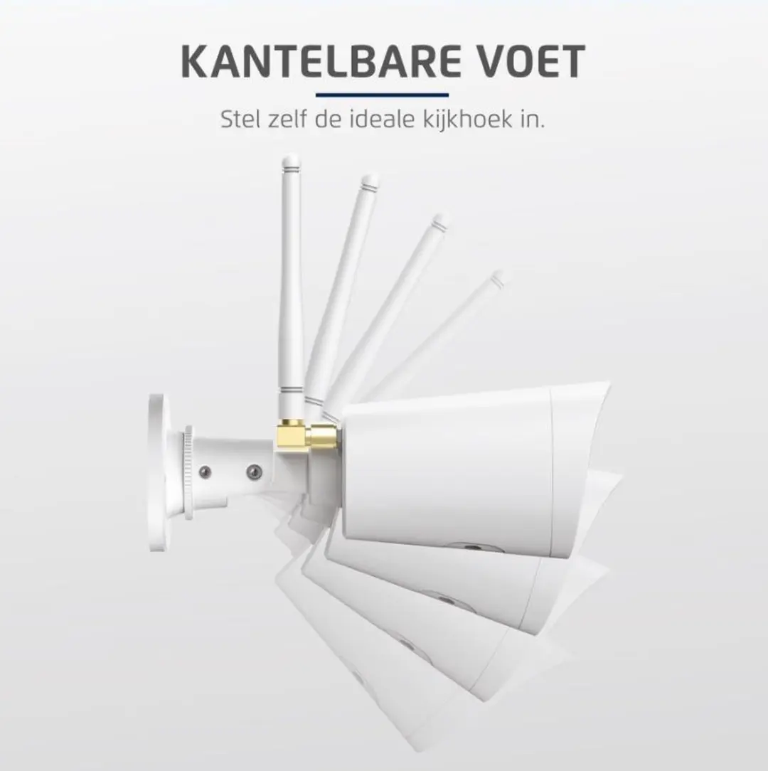 KlikAanKlikUit IPCAM-3500 Beveiligingscamera Buiten - Zwart