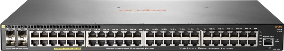 HPE Aruba 2930F 48G PoE+ Switch