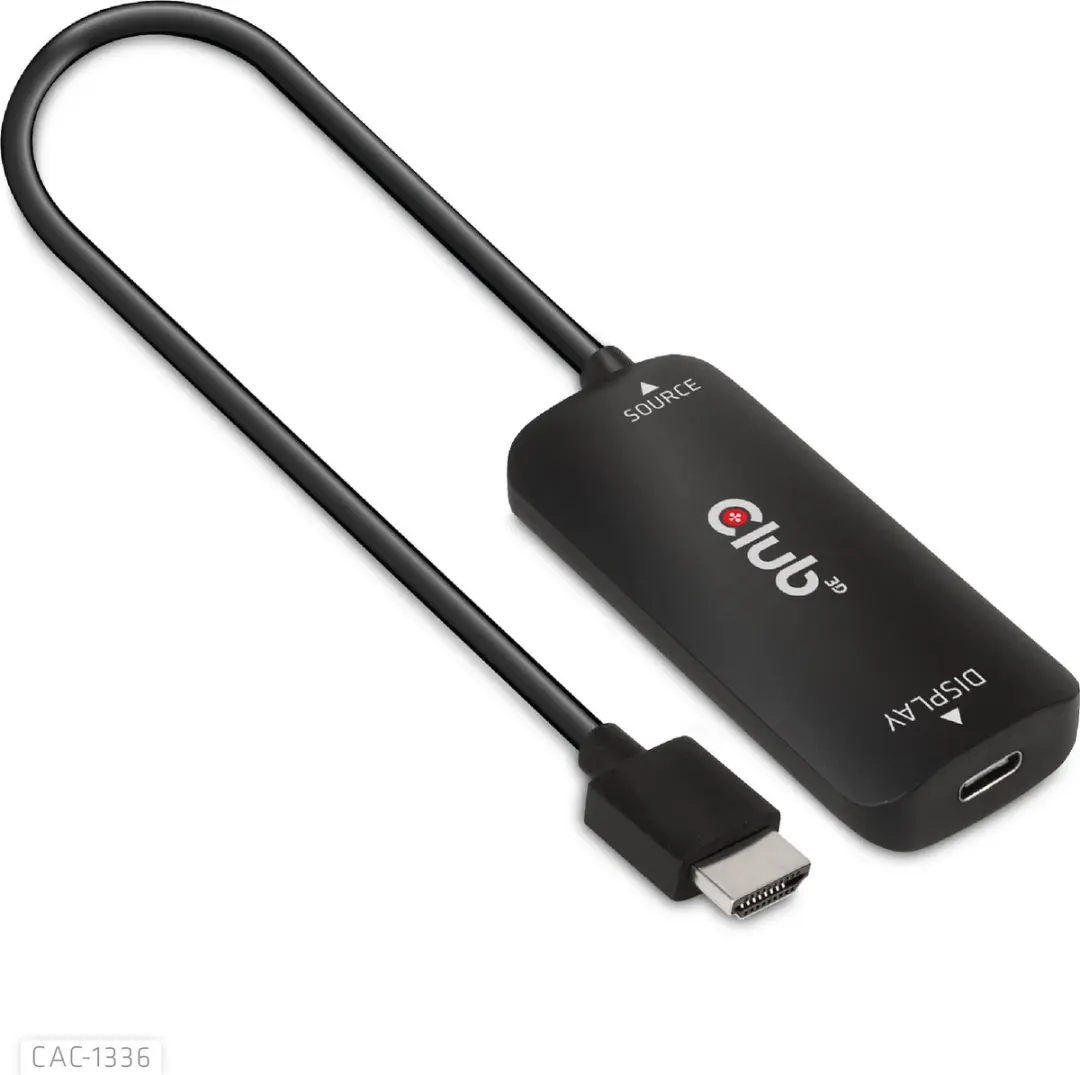 HDMI+ Micro USB naar USB Type-C Adapter 4K120Hz/8K30Hz