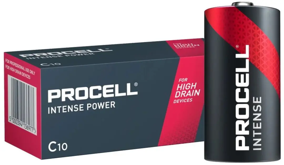 Procell Intense LR14 Alkaline Batterijen - 10 Stuks