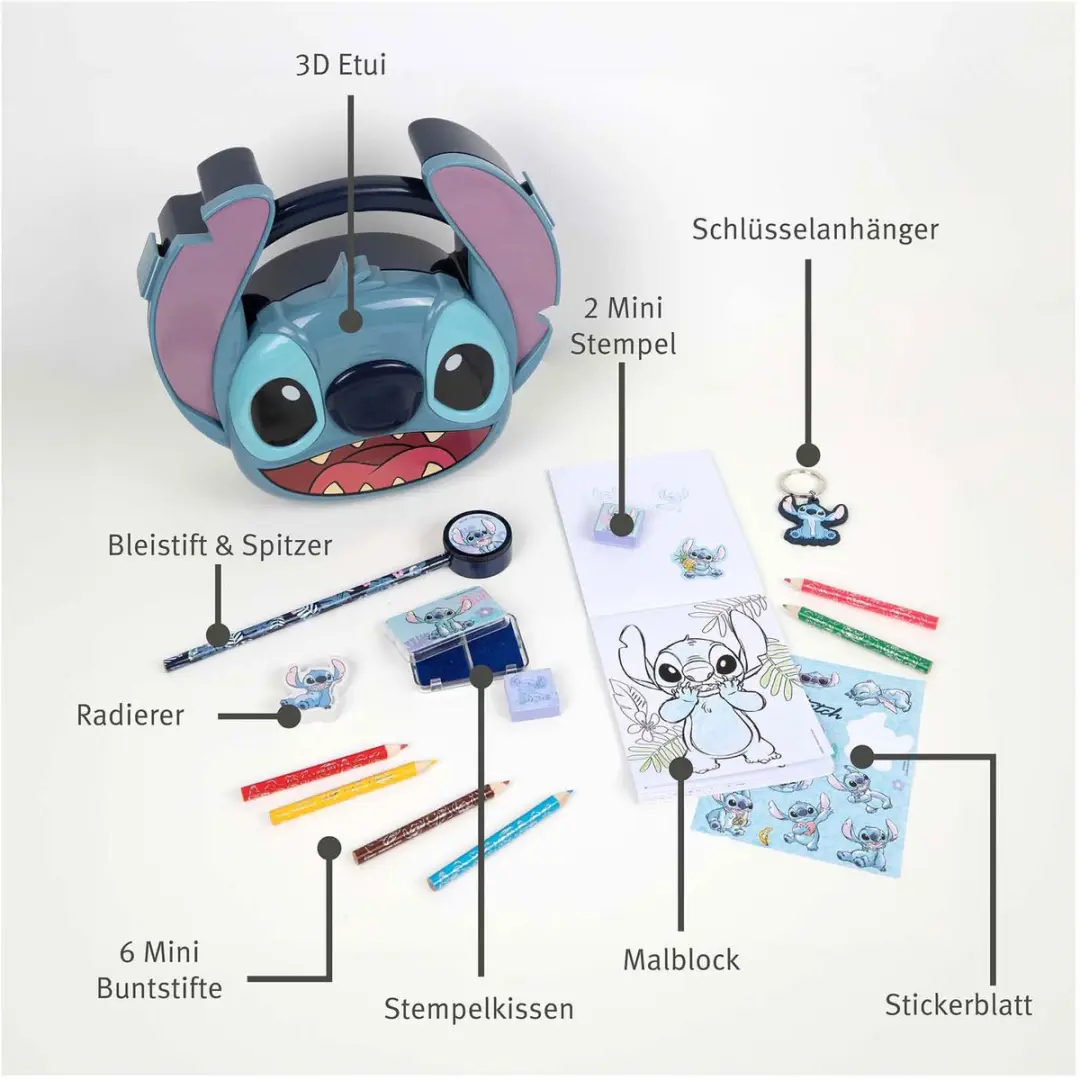 Lilo & Stitch Creatieve Speelgoedset - 16-delig - Meerkleurig