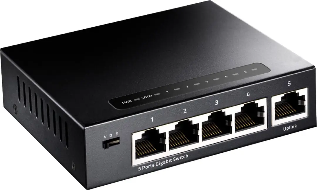 Cudy GS105 5-Poorts Unmanaged Netwerkswitch
