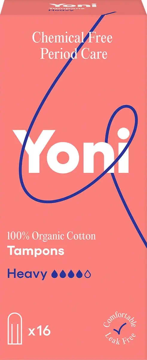Yoni Tampons Heavy Biologisch Katoen