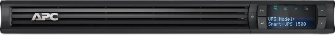 APC Smart-UPS SMT1500RMI1U Noodstroomvoeding 1500VA - 1000W - 4x C13 - Rack 1U