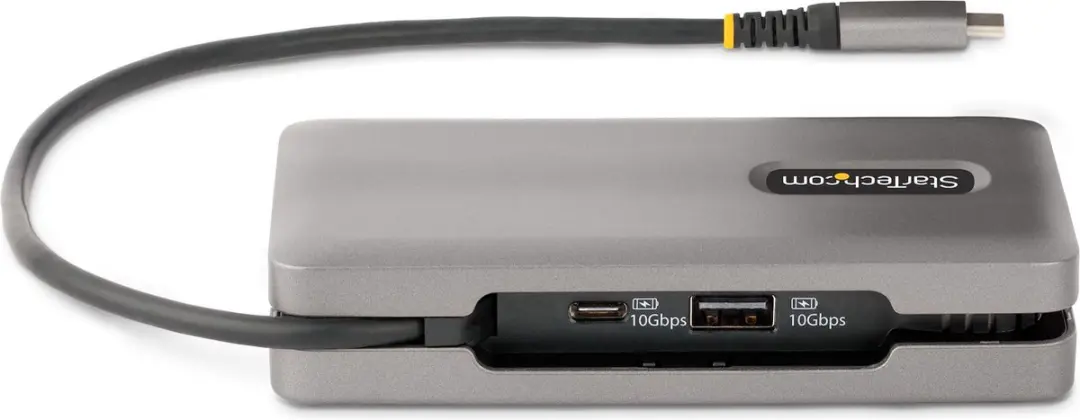 Startech DKT31CDHPD3 USB-C Multiport Adapter - 4K 60Hz HDMI/DP - Grijs