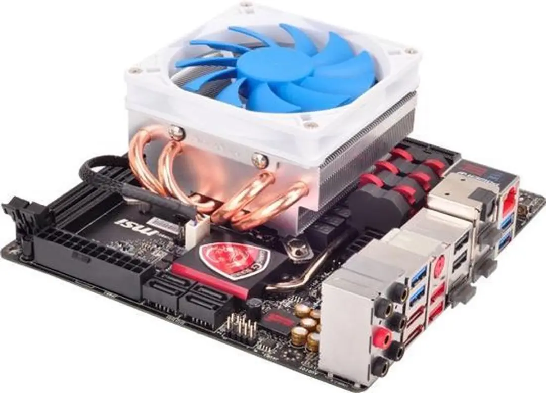 SilverStone SST-AR06 PC Ventilator - Blauw/Wit
