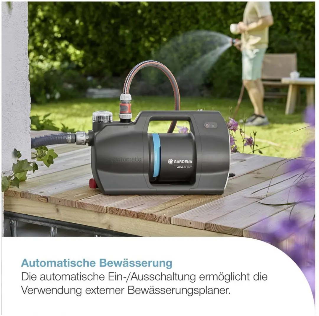 Gardena Hydrofoorpomp 4600 Silent 600W