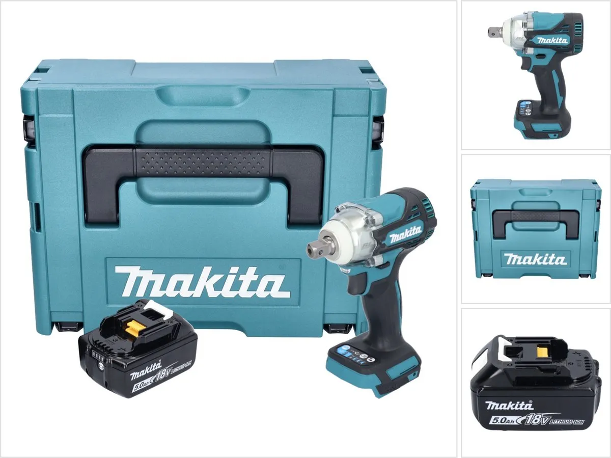Makita DTW301T1J Slagmoersleutel 18V 330Nm