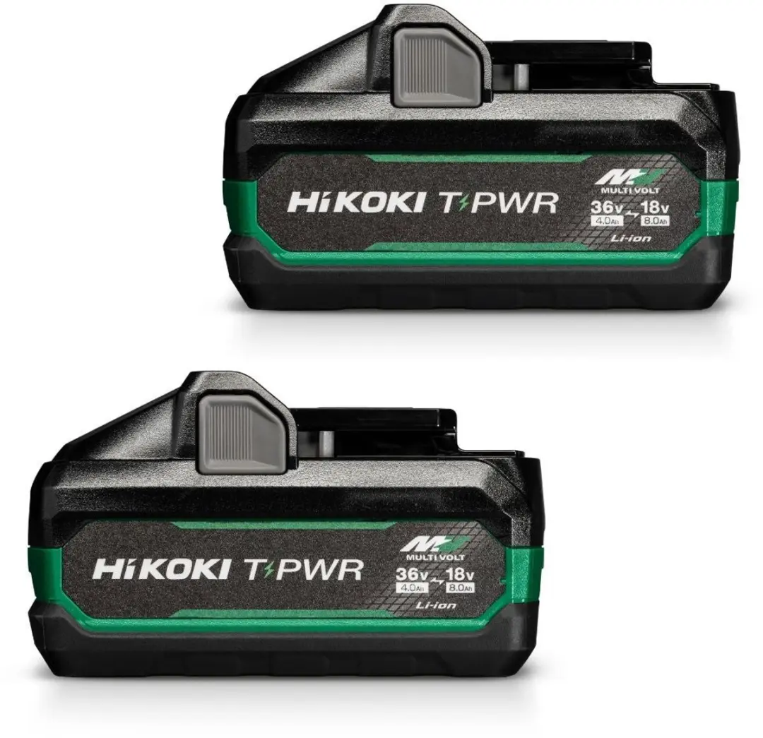 Hikoki Twin Pack BSL3640MVT Accu 36V 4Ah/18V 8Ah
