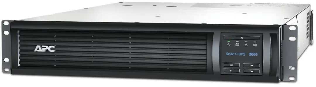 APC SMT3000RMI2UNC UPS - 2700W - 9 Stopcontacten - Zwart
