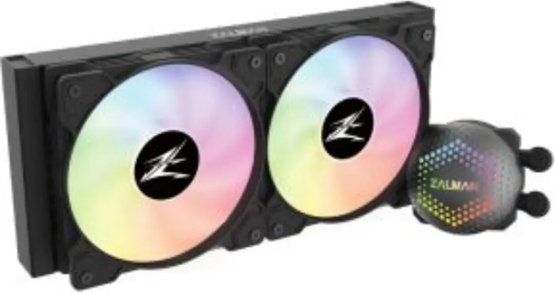 Zalman ALPHA24 CPU Waterkoeler 240mm - 2x 120mm ARGB Ventilatoren - Zwart
