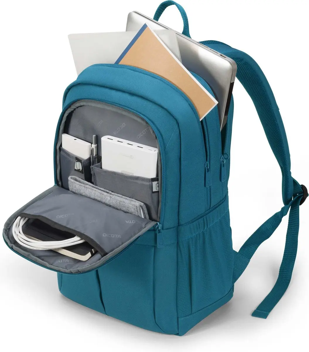 Dicota Eco Backpack Rugzak 19.5L - Blauw