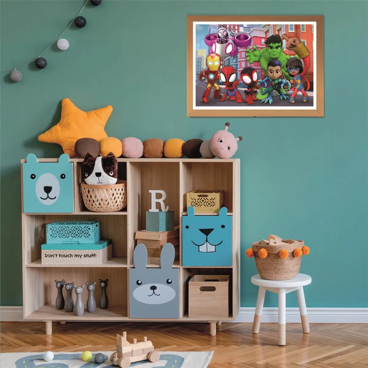 Clementoni Spidey en Zijn Geweldige Vrienden Kinderpuzzel 24 Maxi Stukjes - Multicolor - afbeelding 6 van 6