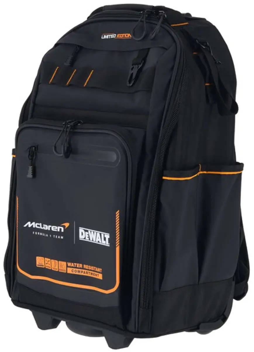 DeWalt McLaren DWST60101-9 Gereedschapsrugzak met wielen