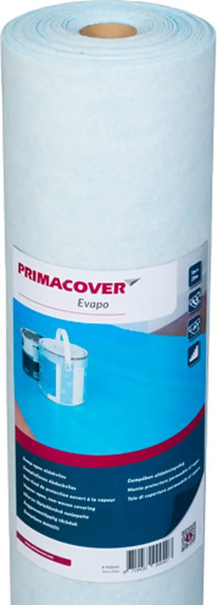 PrimaCover Evapo Afdekvlies 25x1m - Blauw