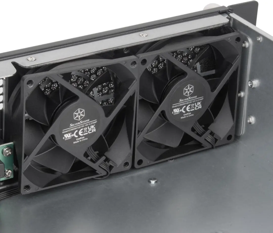 SilverStone RM23-502-MINI Rack - Zwart