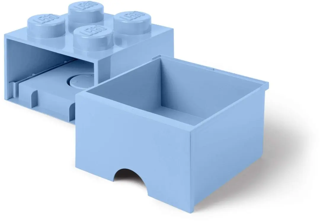 LEGO Brick 4 Opbergbox - 6L - Blauw - afbeelding 2 van 6