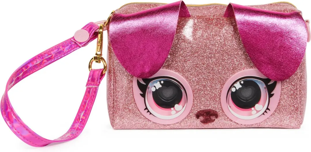 Spinmaster Purse Pets Wristlet Tas - Puppy - Interactieve Knuffel - afbeelding 6 van 6
