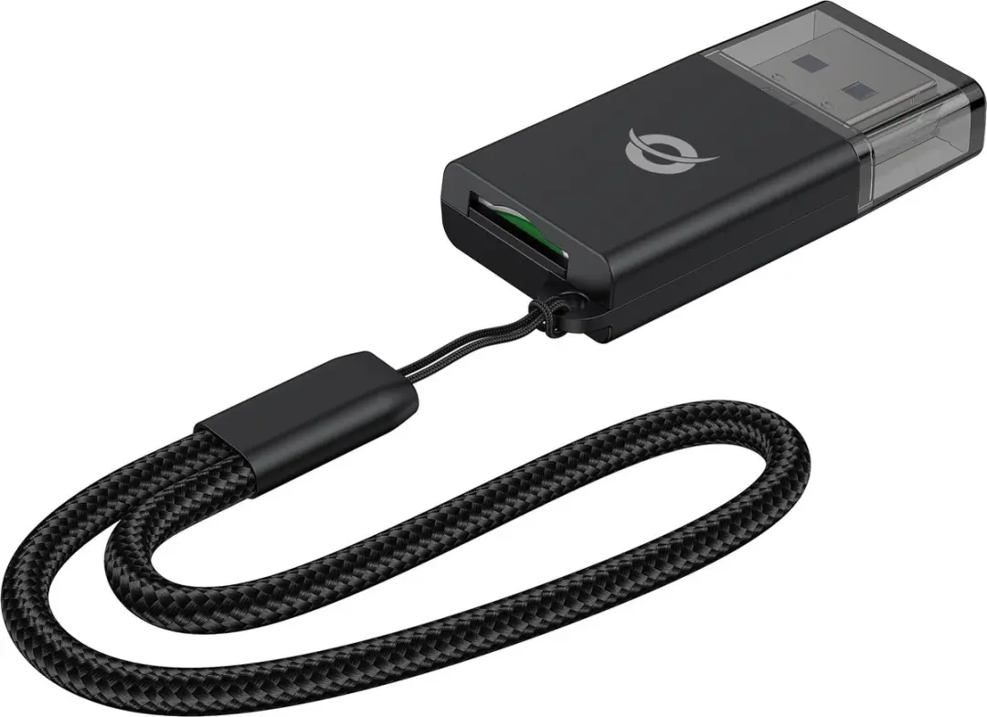 Conceptronic BIAN07B Geheugenkaartlezer USB 3.2 Gen 1 - Zwart