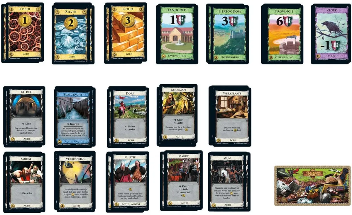 999 Games Dominion Basisspel Kaartspel - 2-4 Spelers