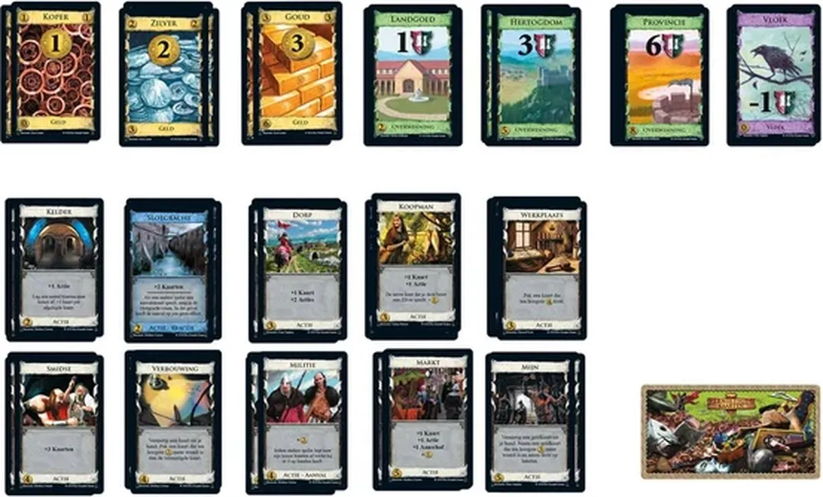 999 Games Dominion Basisspel Kaartspel - 2-4 Spelers