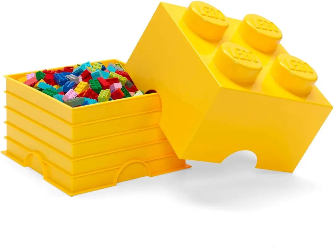 LEGO Brick 4 Opbergbox - 6L Multicolor - afbeelding 2 van 6