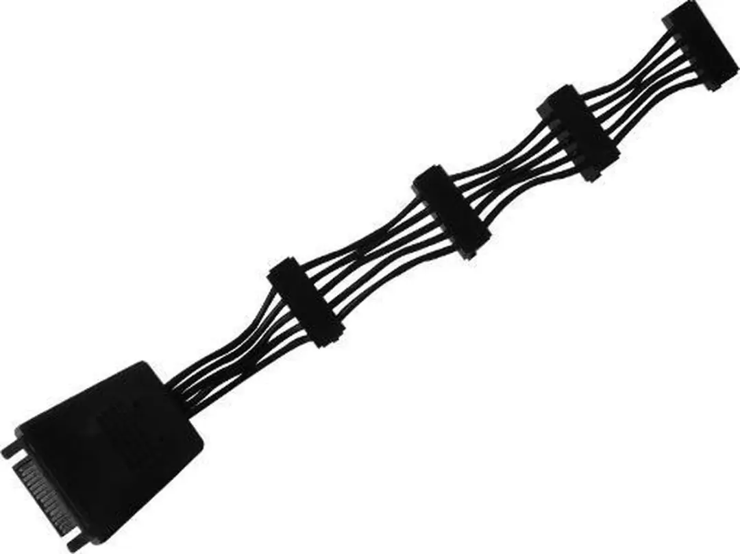 SilverStone CP06-E4 SATA-kabel 0,19m
