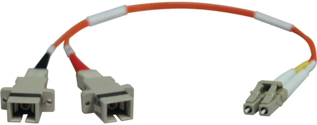 Tripp Lite N458-001-62 InfiniBand Glasvezelkabel LC-SC - 0,3m - Oranje