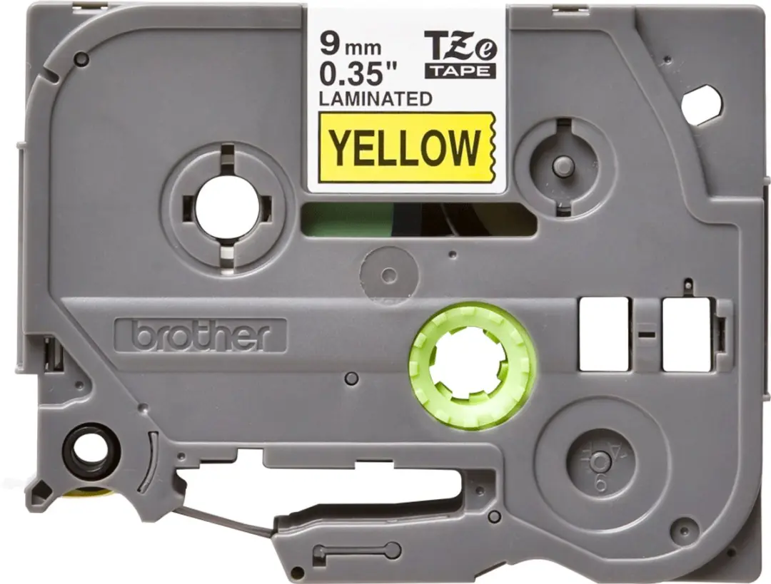 Brother TZe-621 Labelprintertape - Geel - afbeelding 6 van 6