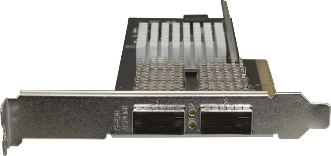 Startech PEX40GQSFDPI Netwerkkaart - Zilver