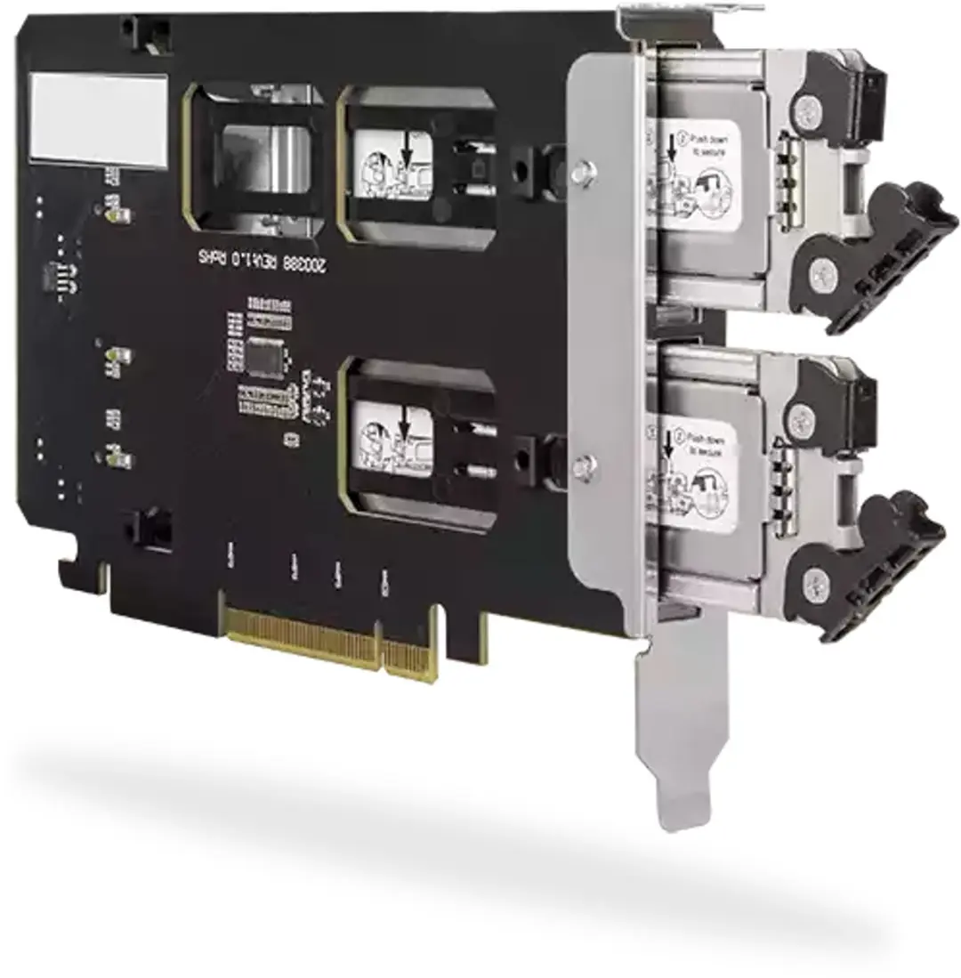 Icy Dock ToughArmor MB842MP-B M.2 NVMe Rack - 2x Verwisselbaar