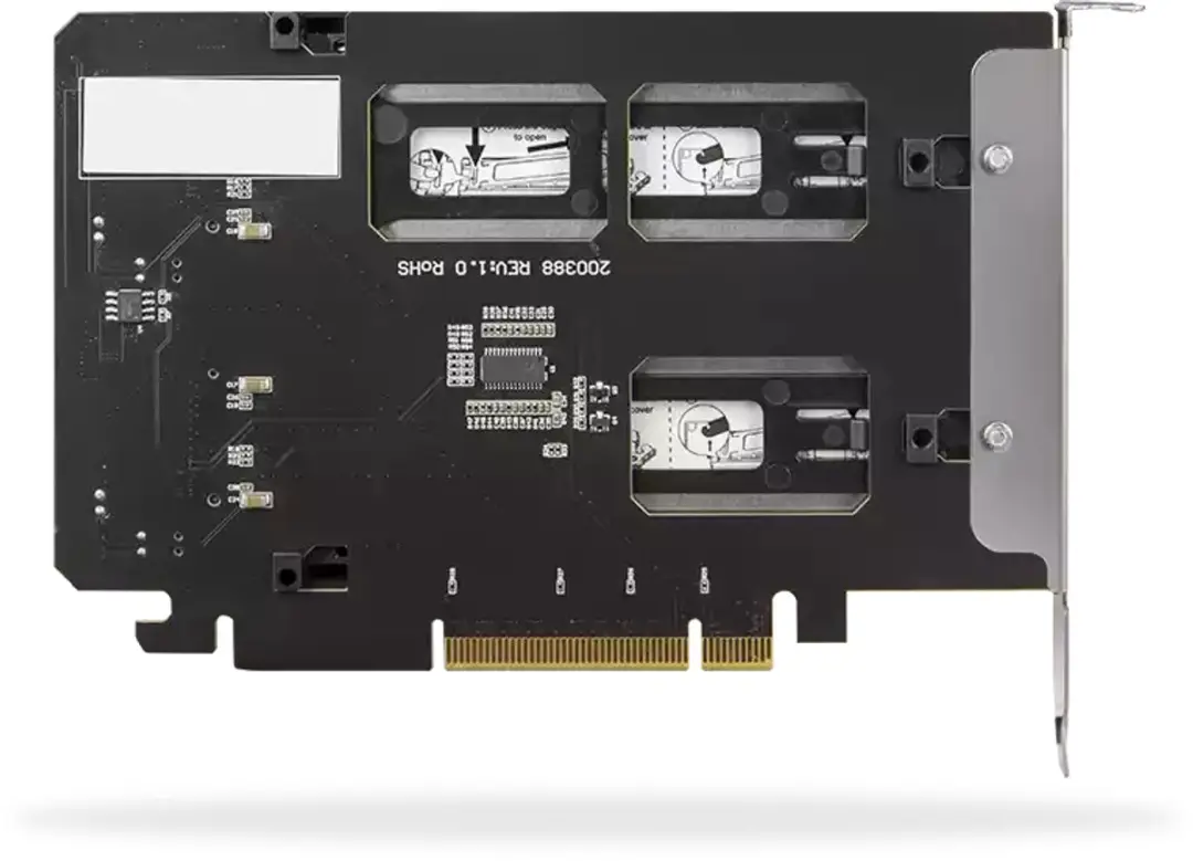 Icy Dock ToughArmor MB842MP-B M.2 NVMe Rack - 2x Verwisselbaar