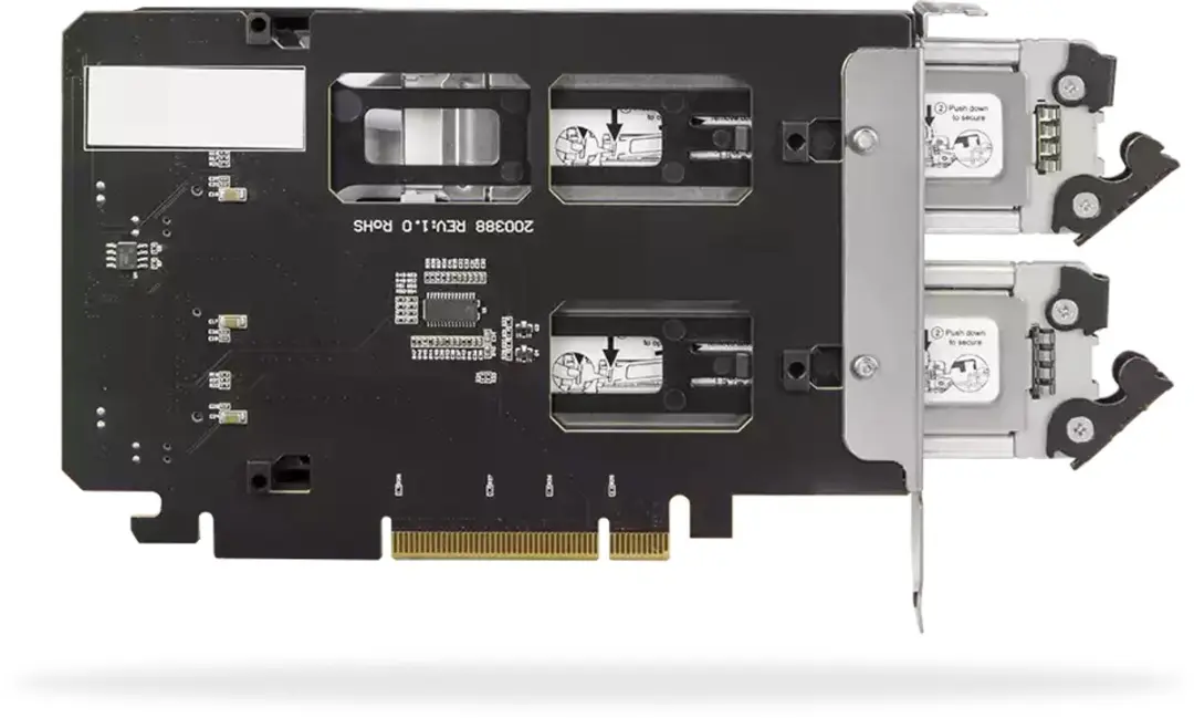 Icy Dock ToughArmor MB842MP-B M.2 NVMe Rack - 2x Verwisselbaar