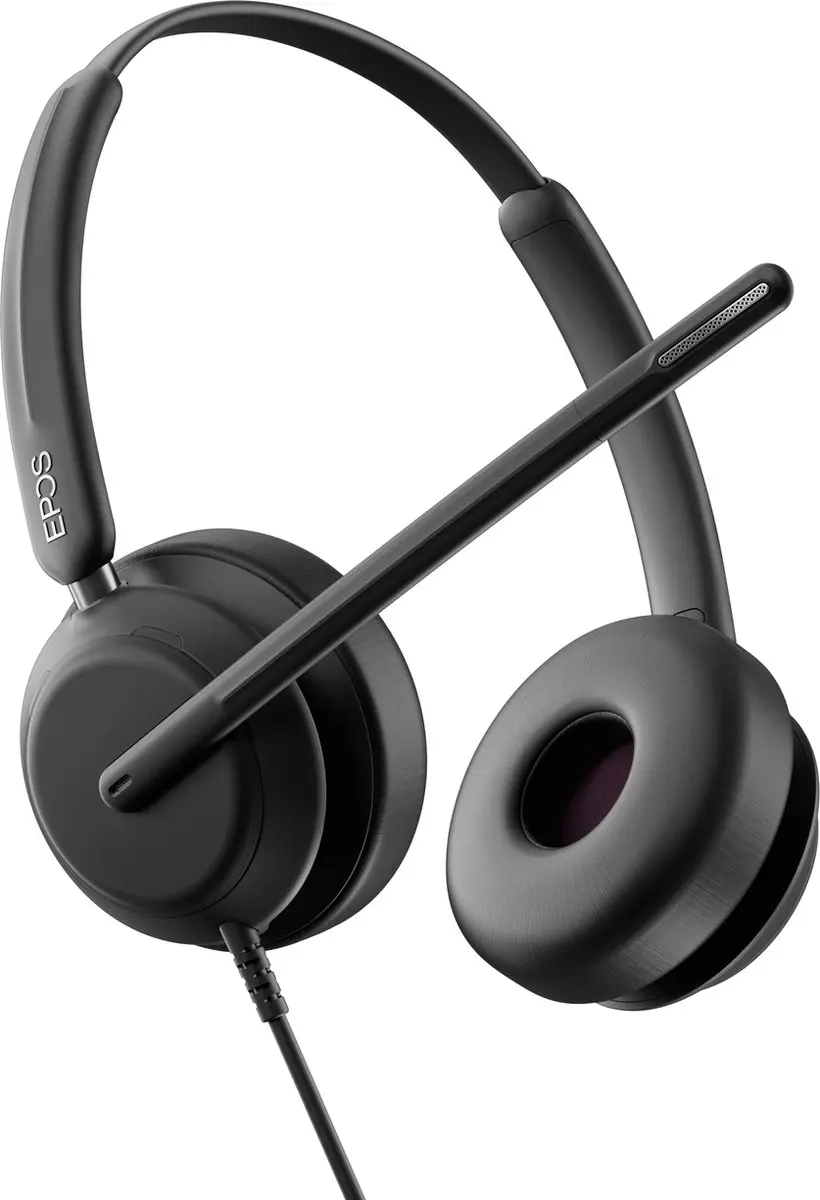 EPOS Impact 760T Stereo Headset - USB-C/USB-A - Noise Cancelling Microfoon - Zwart - afbeelding 2 van 6