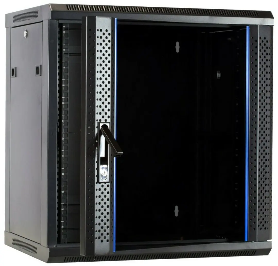 DSIT DS6412 Serverkast 12U 600x450x635mm - Zwart