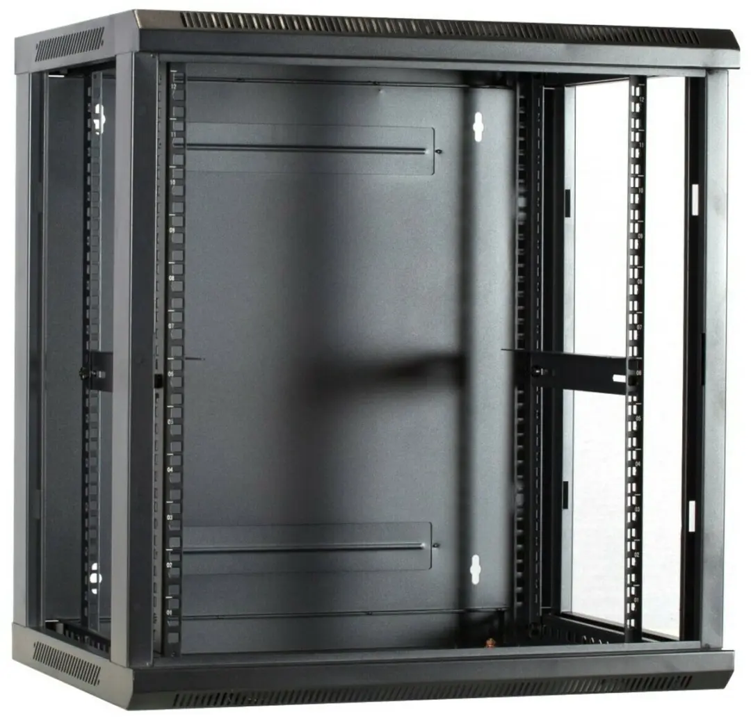 DSIT DS6412 Serverkast 12U 600x450x635mm - Zwart